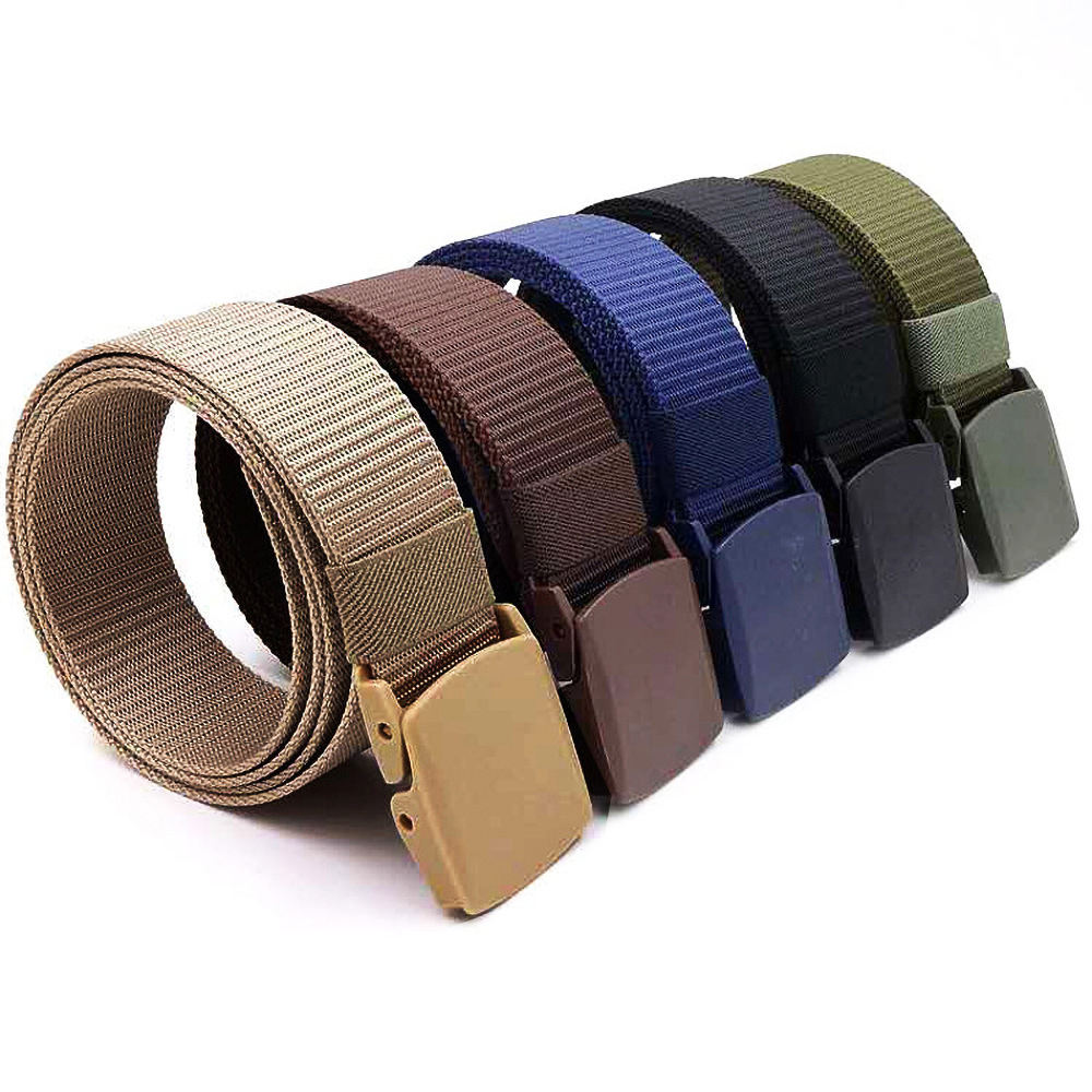 Custom Wholesale Automatic Buckle Canvas Outdoor Training Tactical