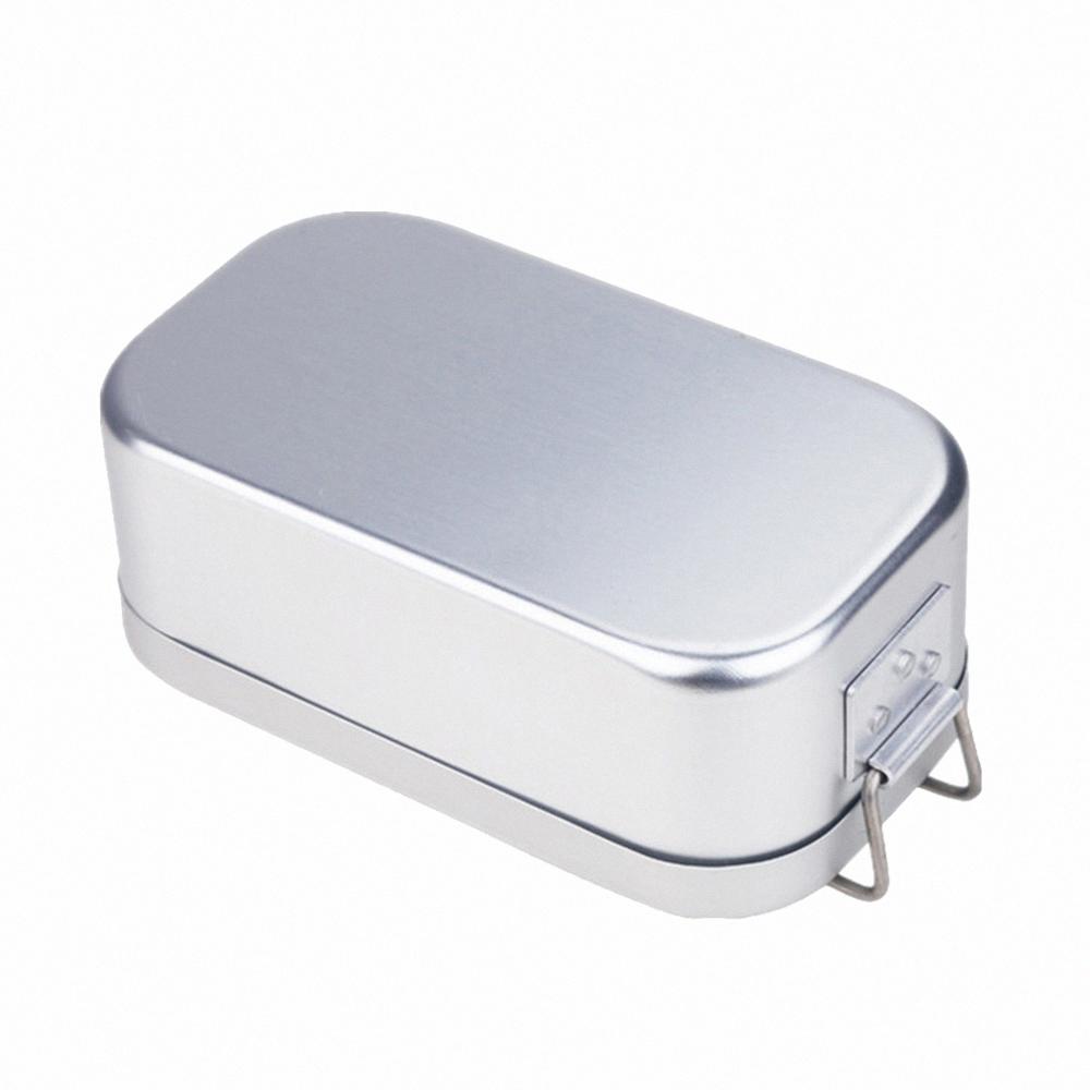 Outdoor Dining Zennison Aluminum Japanese Military Outdoor Kitchen Bento Lunch Box Container Mess Tin2