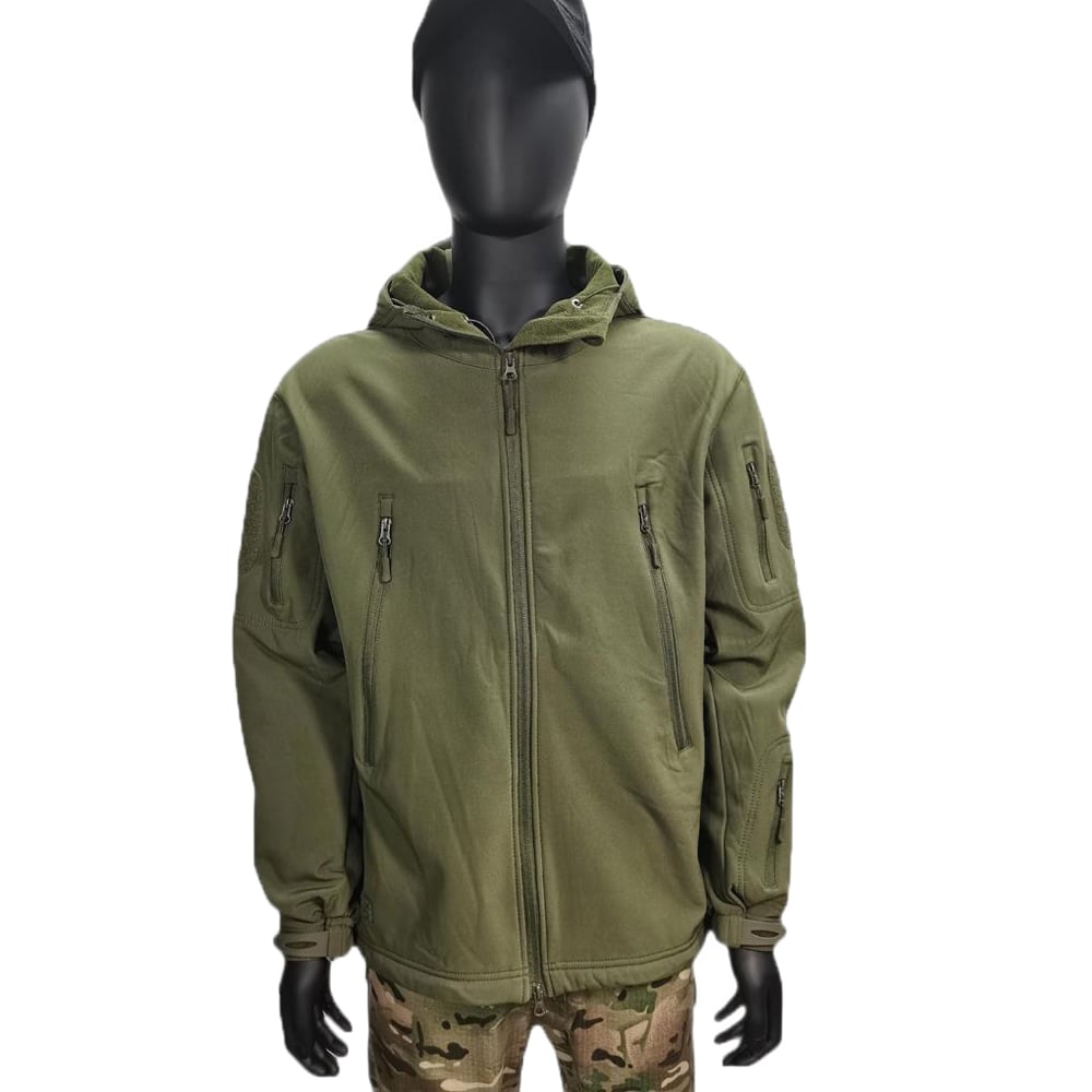 Military Outdoor Softshell Jacket Army Green