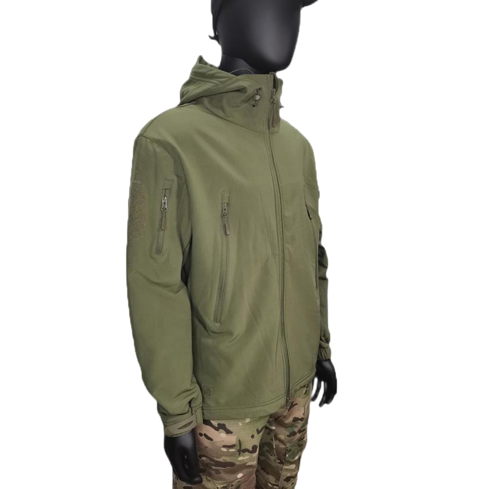 Military Outdoor Softshell Jacket Army Green