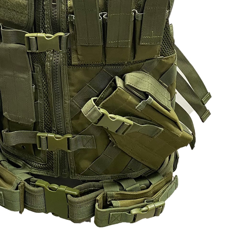 O.D Green Amphibious Protective Tactical Adjustable MOLLE Law Enforcement Vest