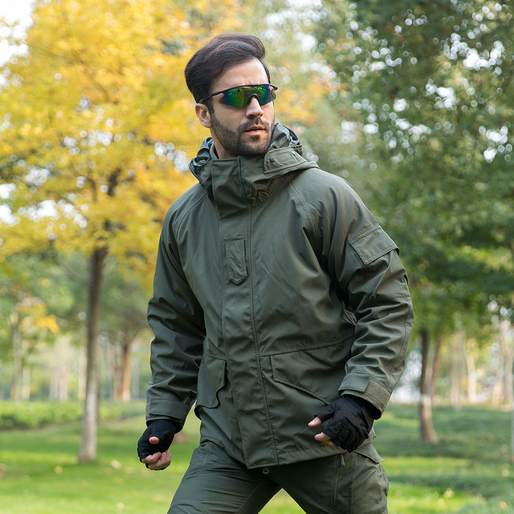 Olive Green G8 Jacket Waterproof Warm Soft US Uniform Fleece Jacket