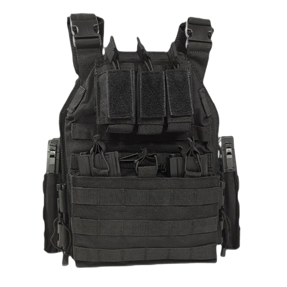 Quickly Release Plate Carrier Black