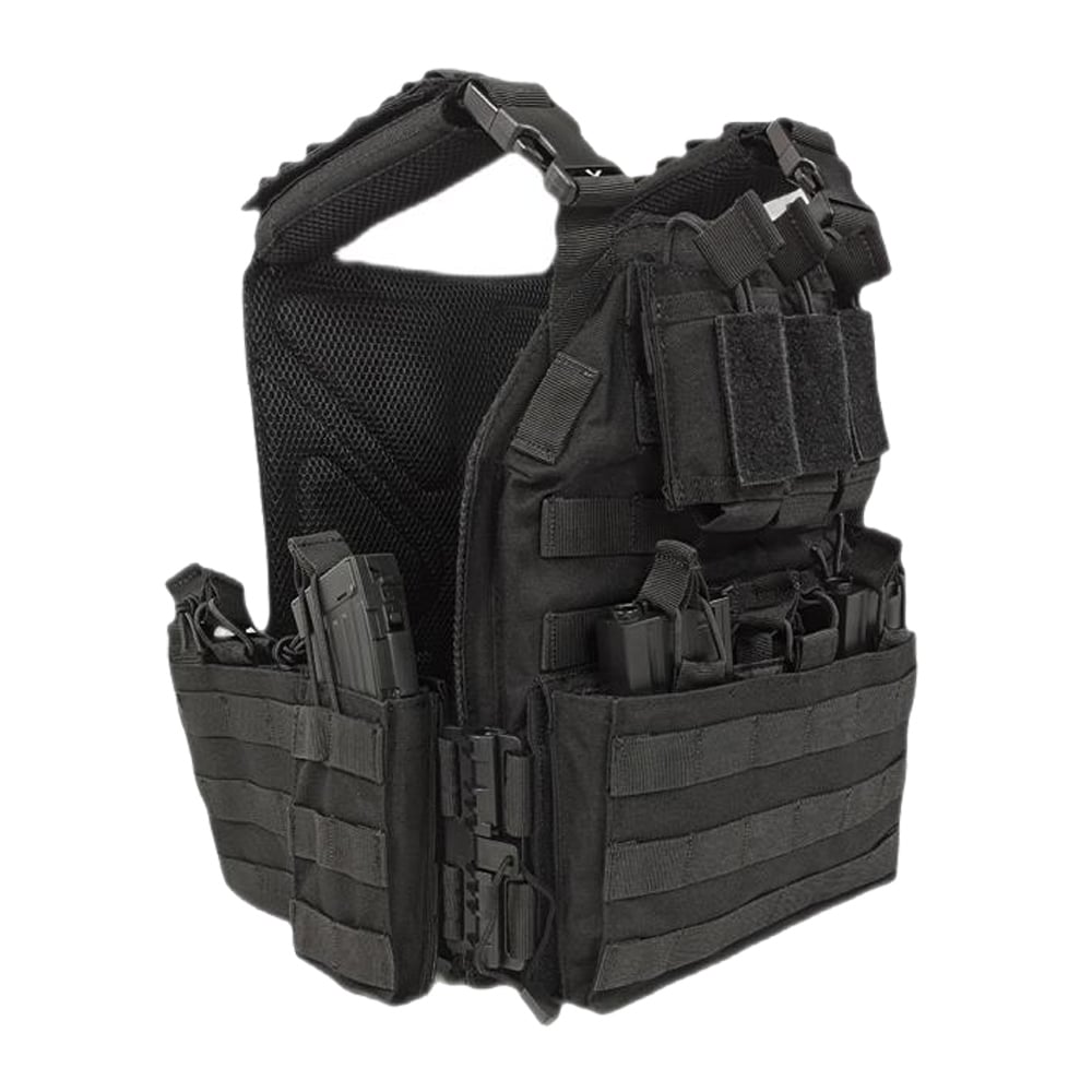 Quickly Release Plate Carrier Black