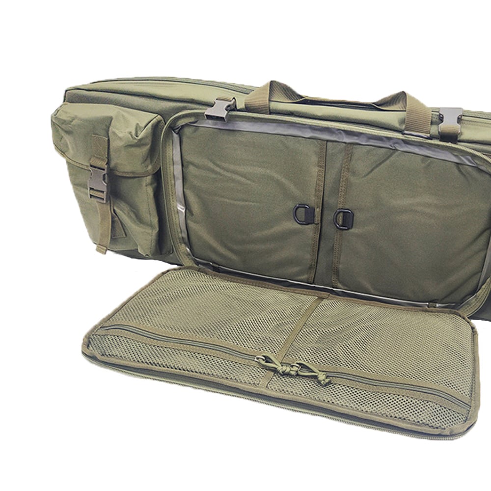 Tactical Double Rifle Bag Molle Gun Case for Rifle Backpack Airsoft