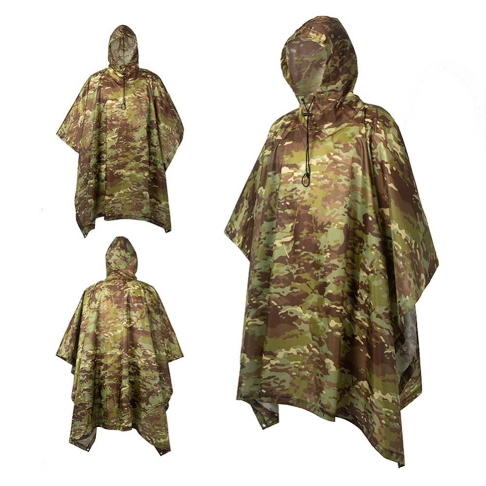 Waterproof Foldable Military Style Poncho Liner Ripstop Nylon Army Blanket