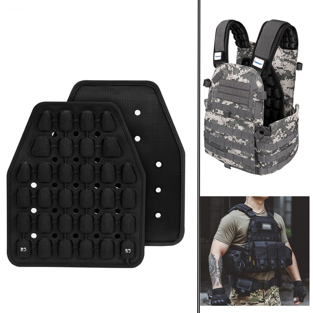 Tactical Vest Plate Carrier Protection Airbag Pad