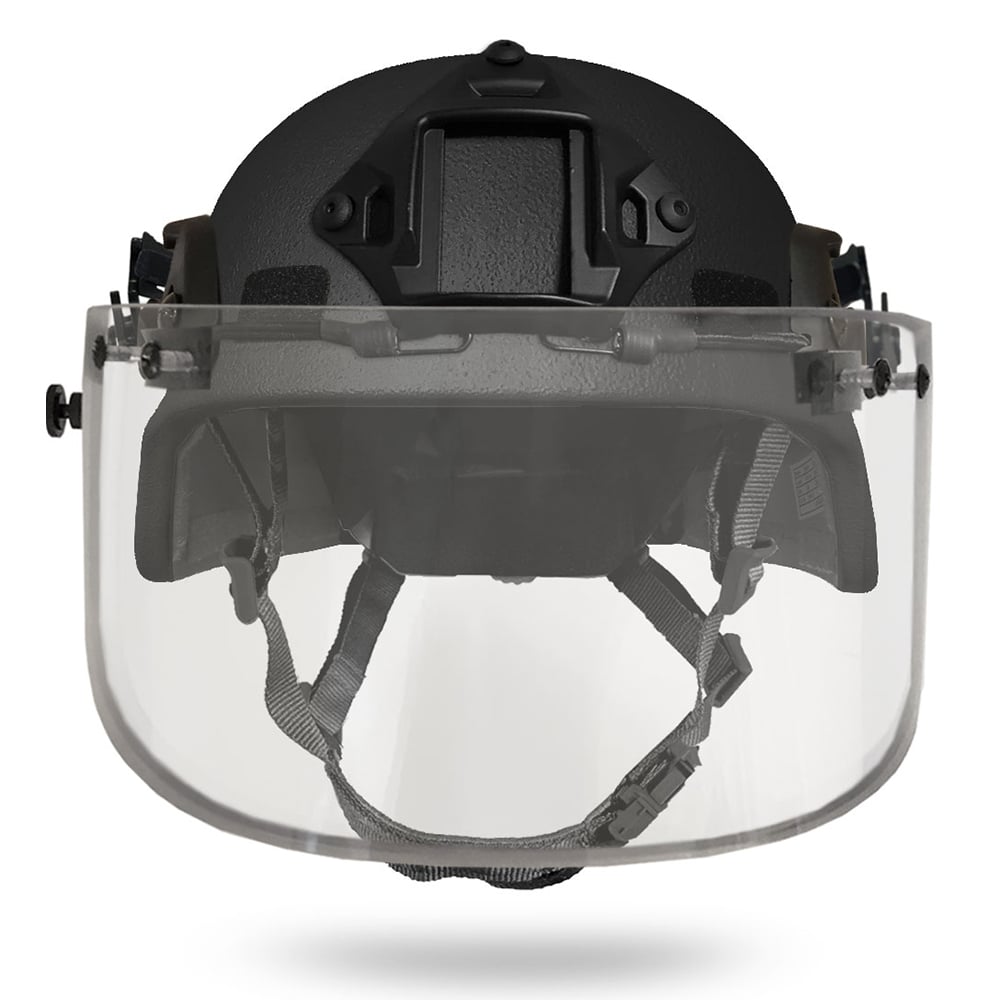 Ballistic Helmet Visor Rail Fit Ballistic Helmet Accessories Face Shield