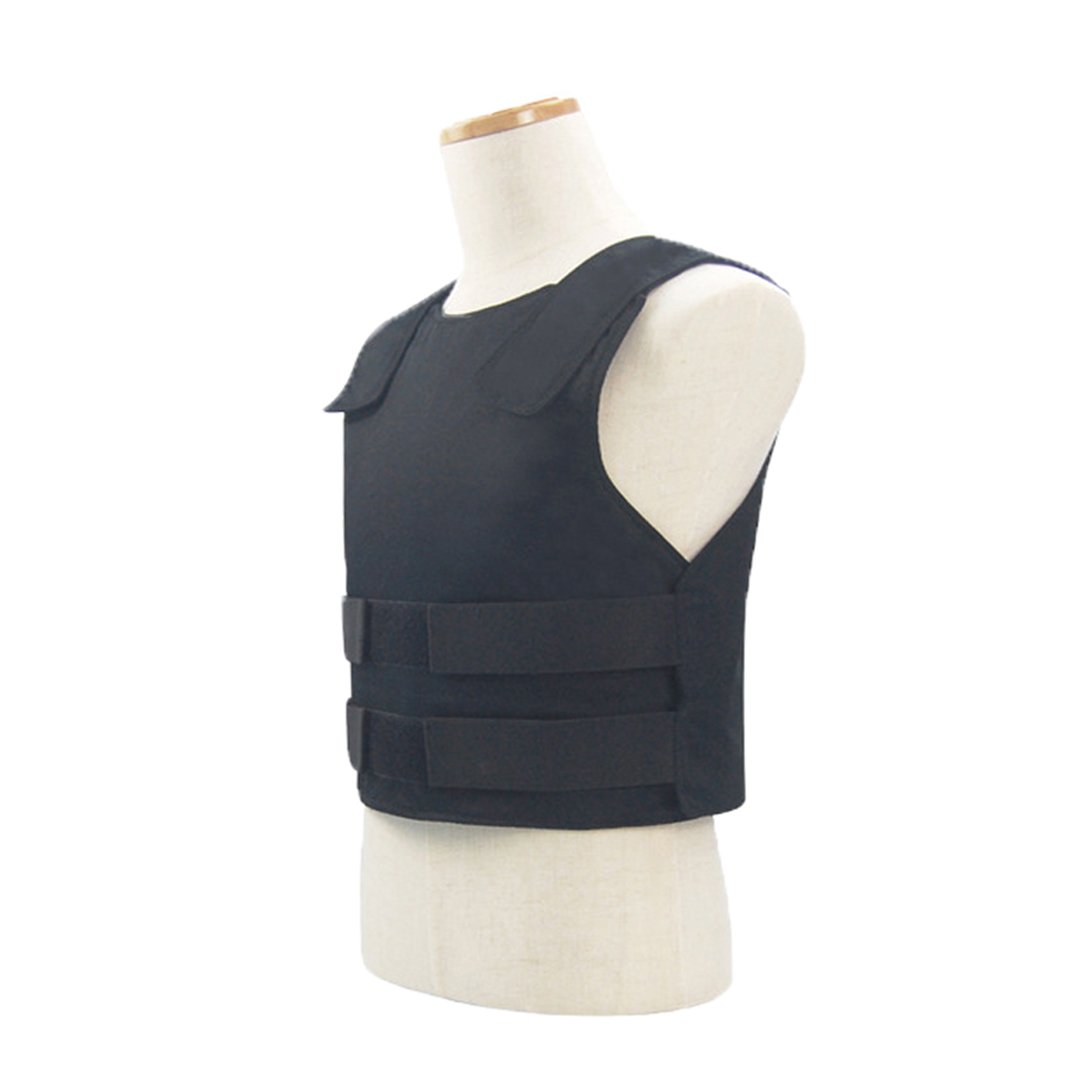 Wholesale Safe Adjustable Black Bulletproof Vest