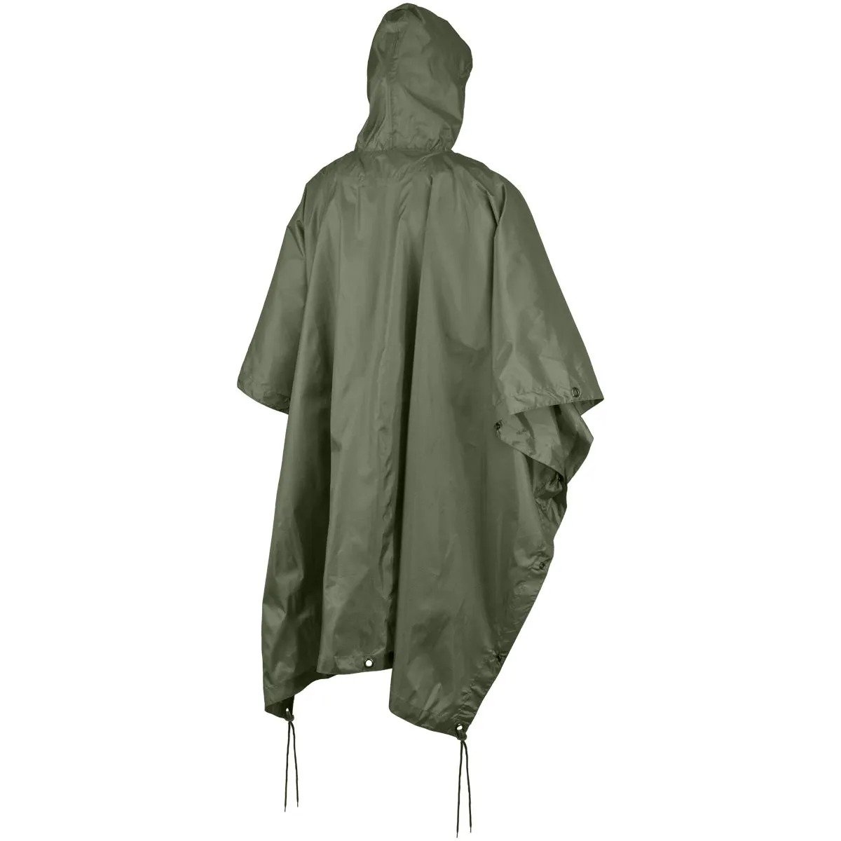 US GI Issue Military USMC Style Poncho Ripstop OD Green