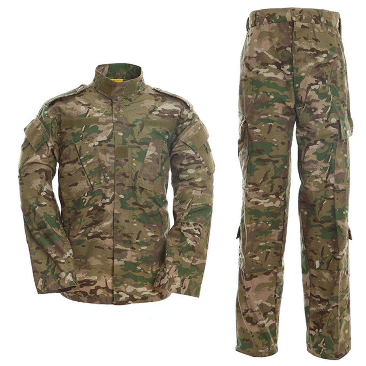 Camo Multicam Men's Tactical Jacket and Pants CP Cloth Uniform