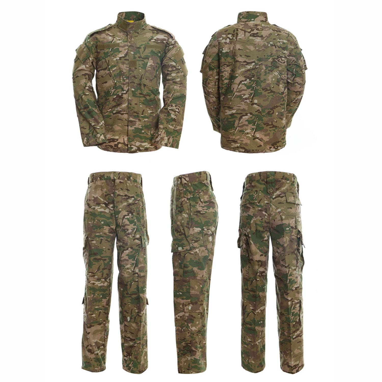 Camo Multicam Men's Tactical Jacket and Pants CP Cloth Uniform