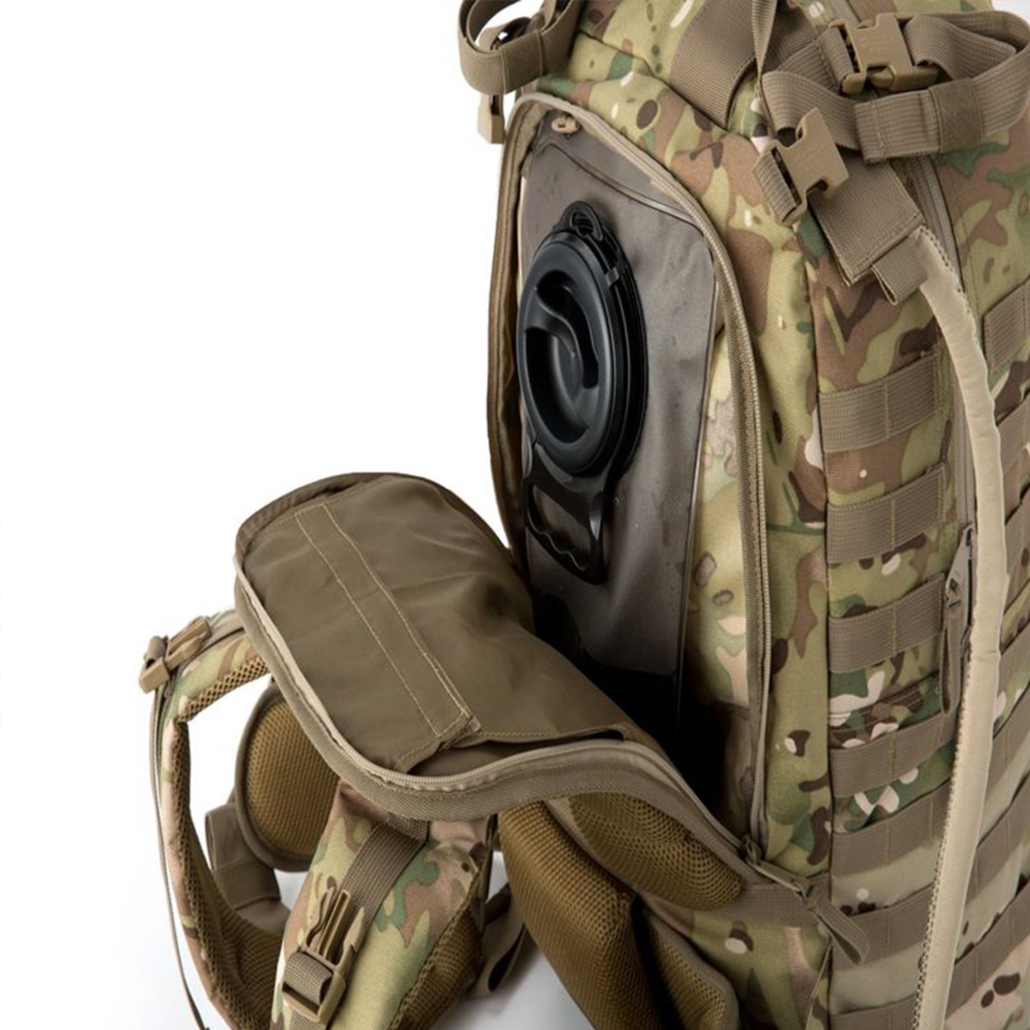 MOLLE Laser Cutting Assault Backpack Hydration Pack Multicam Camouflage