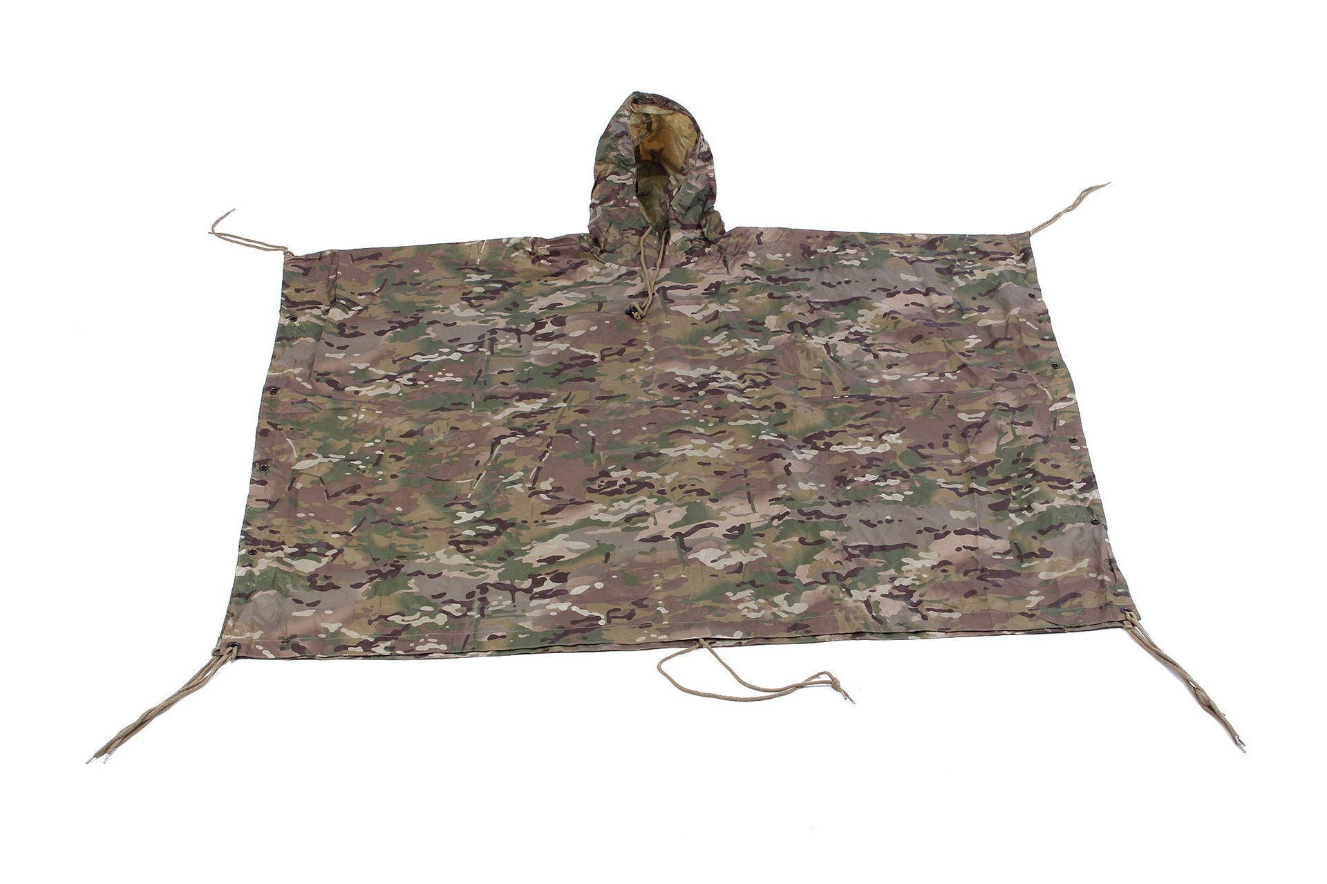 Lightweight Military Camouflage Raincoat Poncho