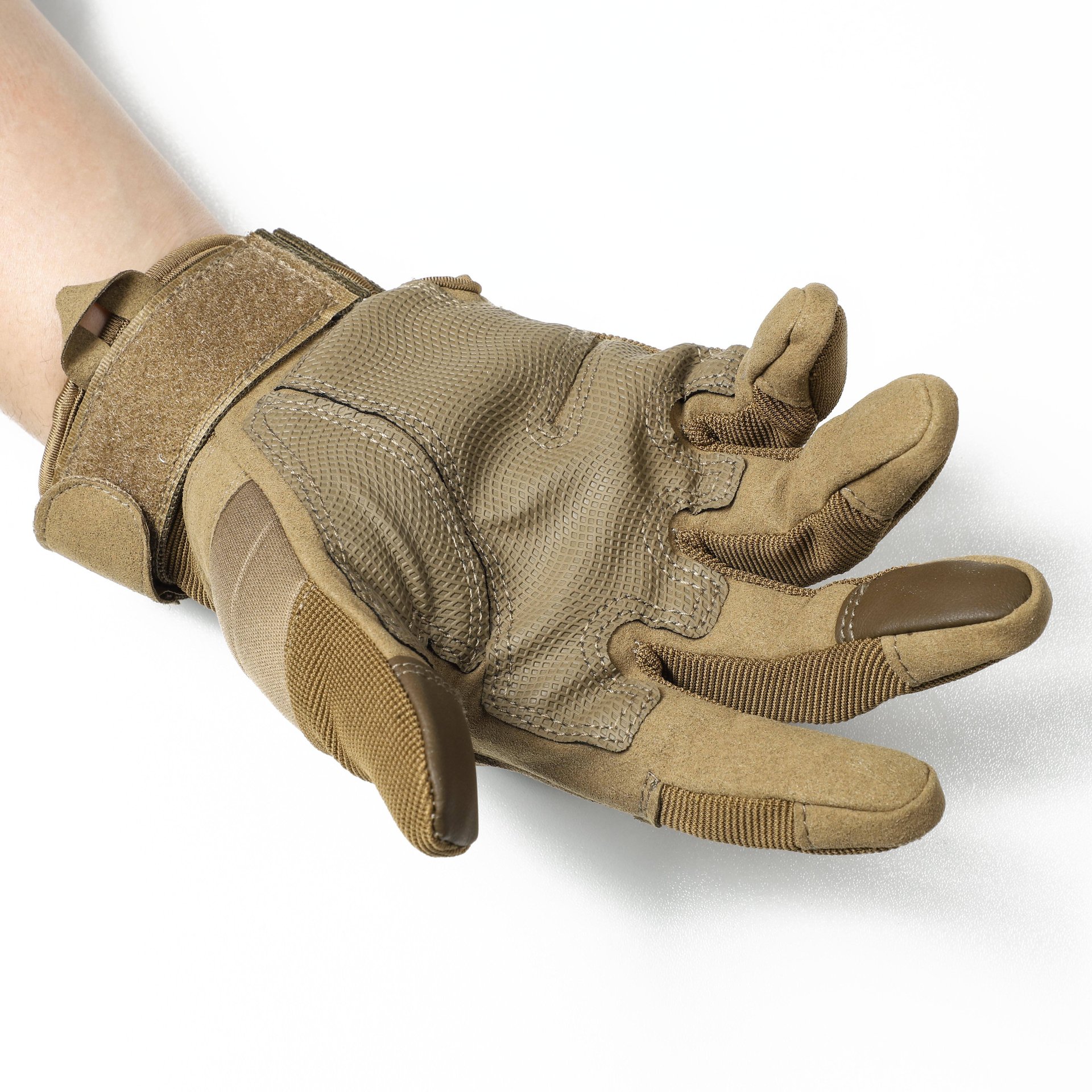 Protective Shock Resistant Winter Full Finger Combat Tactical Gloves