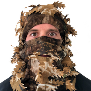 3D Leaf Suit Lightweight Camouflage with Laser-Cut Leaves