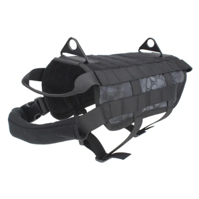 Wholesale Outdoor Tactical Dog Vest Dog Harness Vest Dog Training Vest