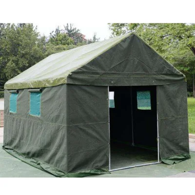 Waterproof Four Seasons Canvas Army Military Camping Tent