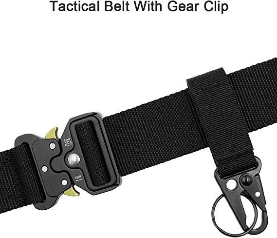 Nylon Web Work Belt With Heavy Duty Quick Release Buckle Tactical Belt