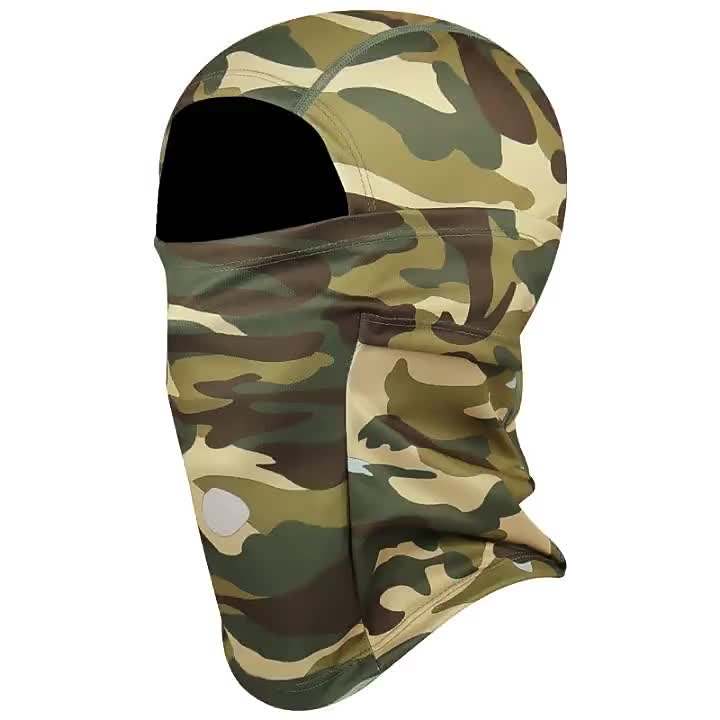 Camouflage Bandana Tactical Neck Gaiter Face Mask Cover Balaclava Hood