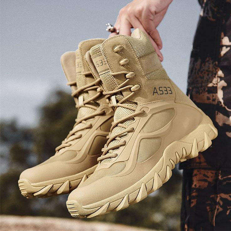 Factory Winter Warm Men Desert Sports High Shoes Hiking Outdoor Combat Tactical Boots