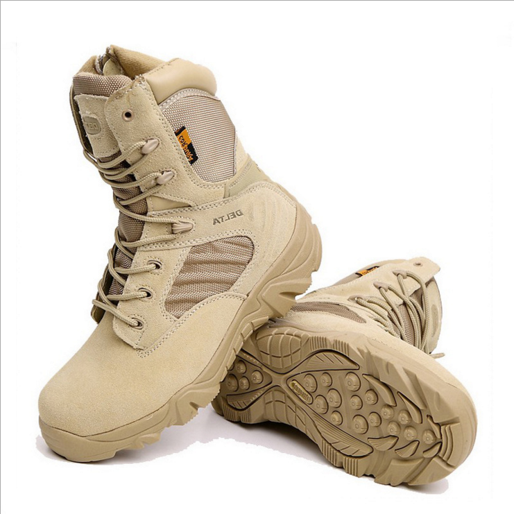 Delta High-top Combat Leather Outdoor Desert Tactical Boots