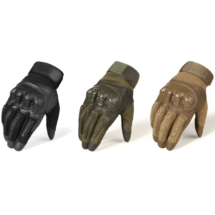 Outdoor Full Finger Hard Knuckle Perfect Design Tactical Hunting Combat Gloves