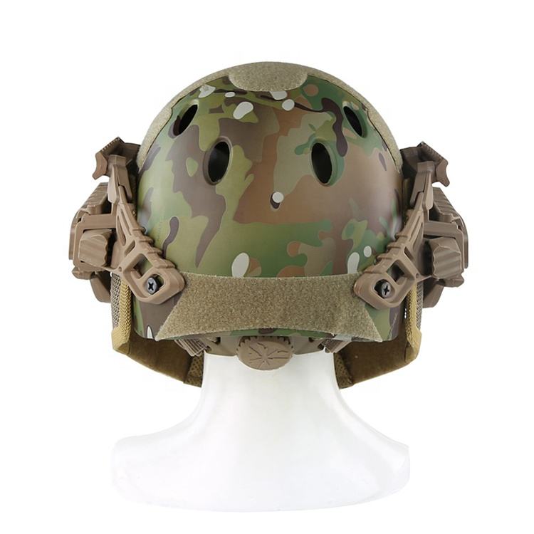 Mesh Breathable Outdoor Sports Hunting CS Game Fast Tactical Helmet Full Face Mask
