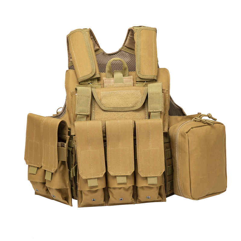 500D Cordura Nylon Multicam Vest Camouflage Tactical Combat Vest