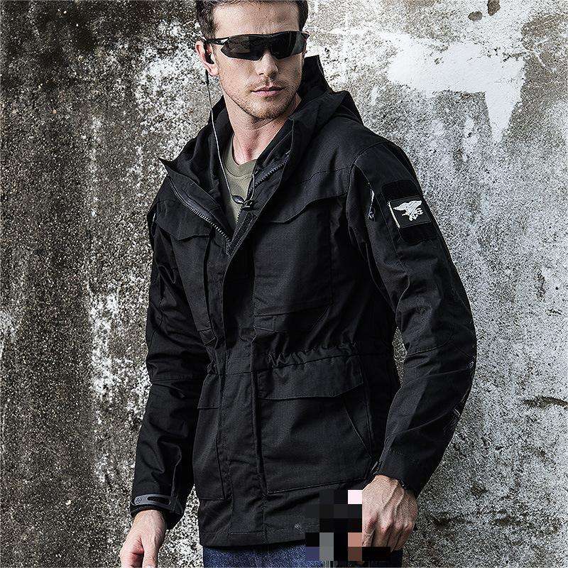 Outdoor Tactical Camouflage Jacket Waterproof Coat Multicam Uniform