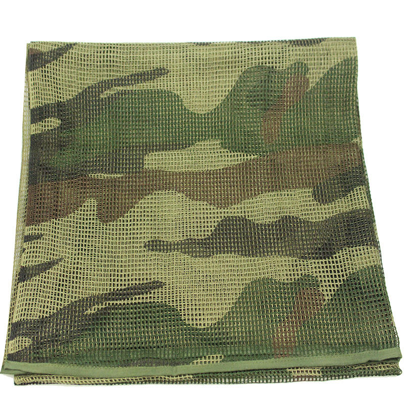 Tactical Camouflage Soft Tactical Mesh Scarf for Outdoor