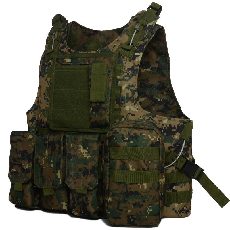 Custom Combat Tactical Vest 600D Polyester Plate Carrier