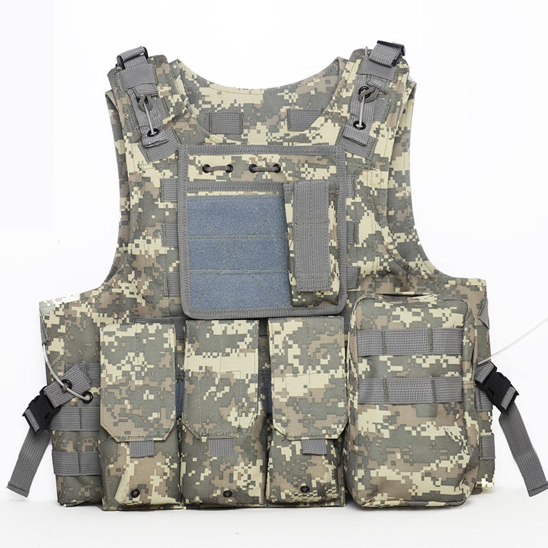 Custom Combat Tactical Vest 600D Polyester Plate Carrier