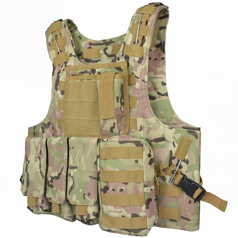 Custom Combat Tactical Vest 600D Polyester Plate Carrier