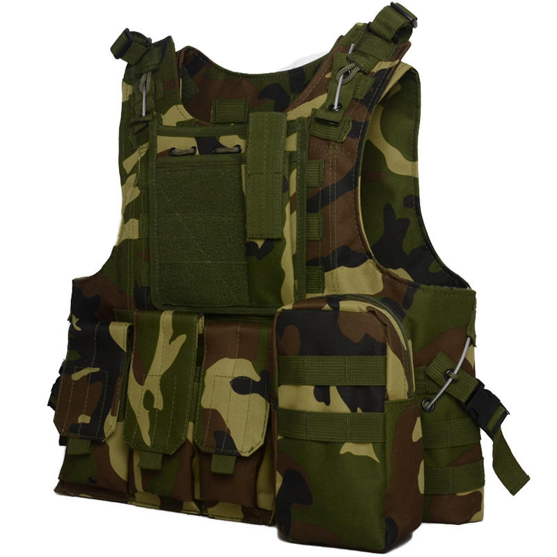 Custom Combat Tactical Vest 600D Polyester Plate Carrier