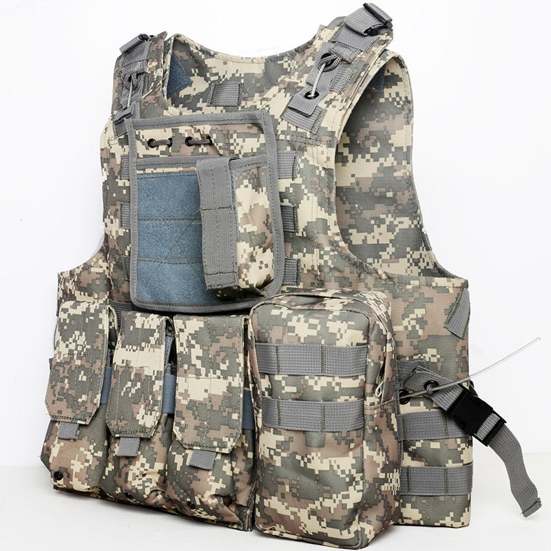 Custom Combat Tactical Vest 600D Polyester Plate Carrier