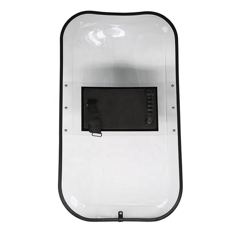 Custom Professional Safety Transparent Tactical High Strength Shield for Law Enforcement