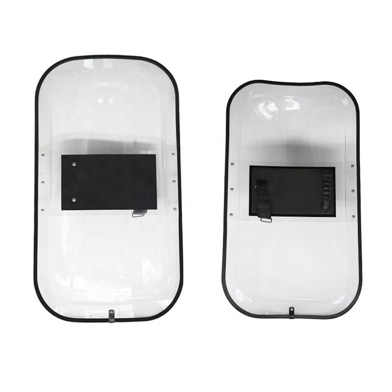 Custom Professional Safety Transparent Tactical High Strength Shield for Law Enforcement