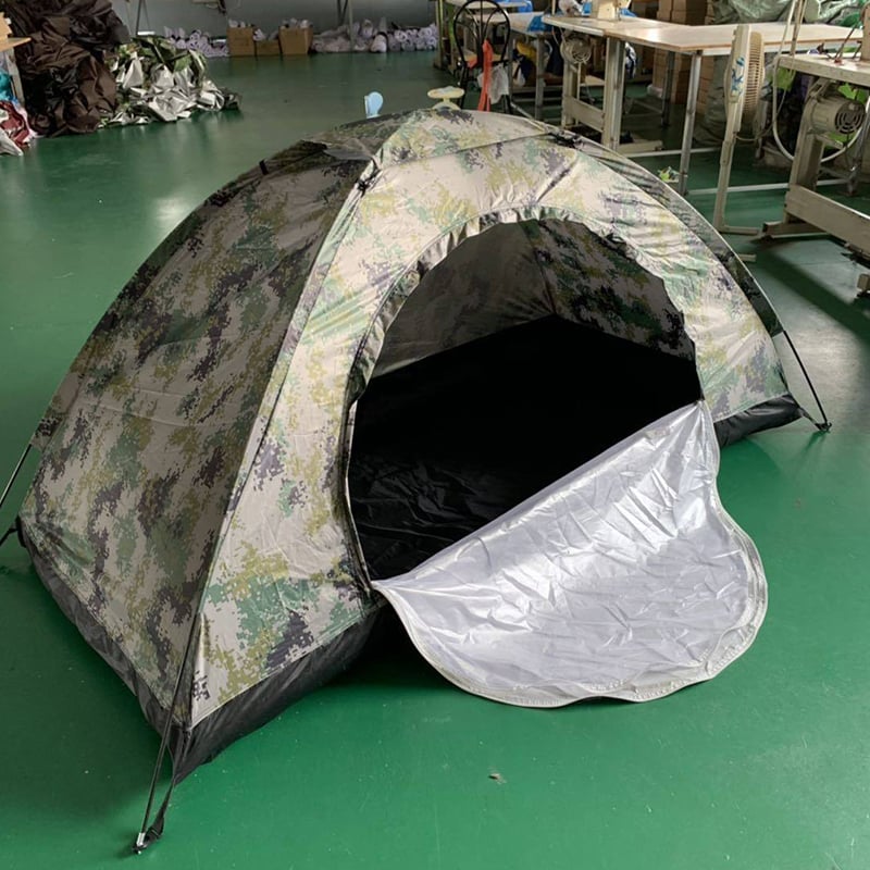 Lightweight Outdoor Equipment Camouflage Camping Tent for Hiking