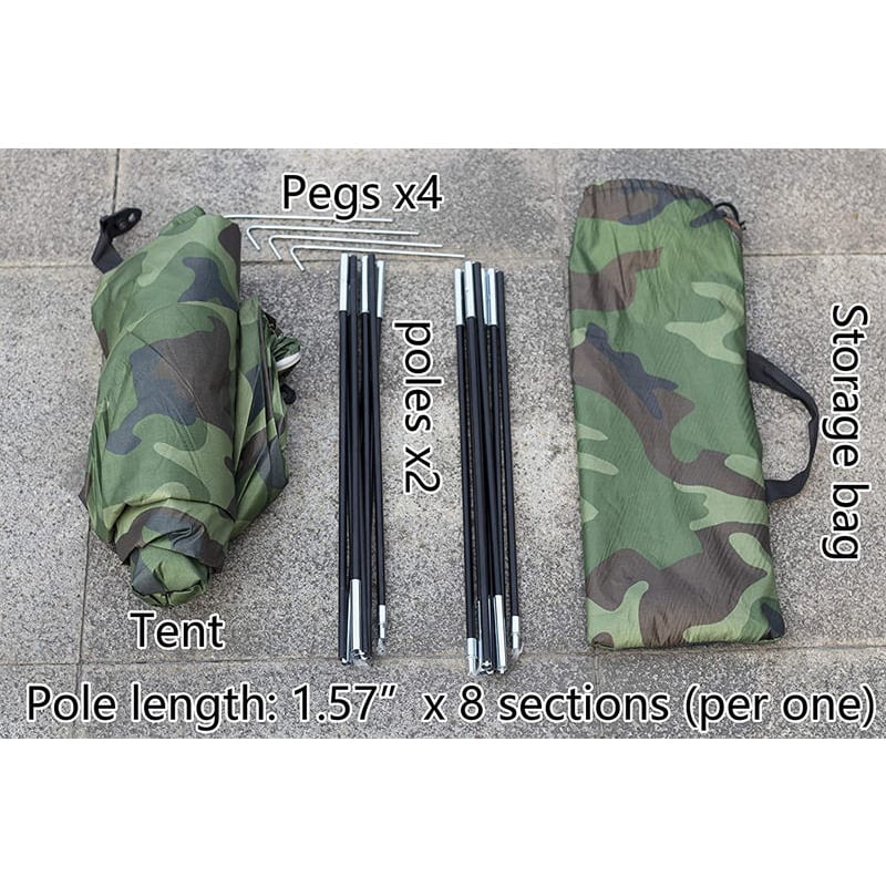 Lightweight Outdoor Equipment Camouflage Camping Tent for Hiking