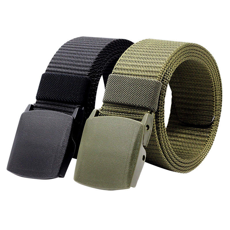 Custom Wholesale Automatic Buckle Canvas Outdoor Training Tactical