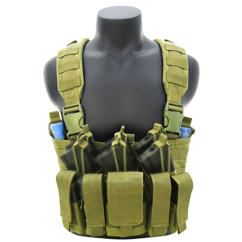 Light Weight 1000D Nylon Outdoor Waterproof Chaleco Tactico Combat Tactical Vest Chest Rig