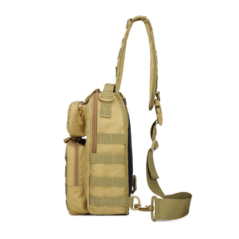 Outdoor Tactical Crossbody Chest Bag Waterproof EDC Shoulder Sling Bag For Men