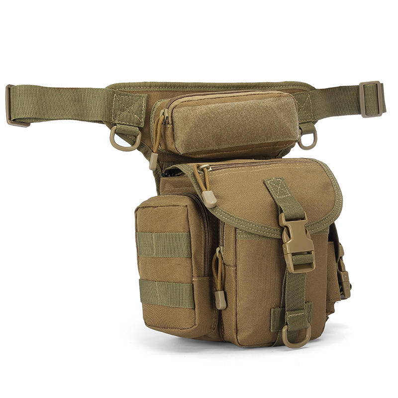 Waterproof Camouflage Thigh Bag Tactical Drop Leg Bag