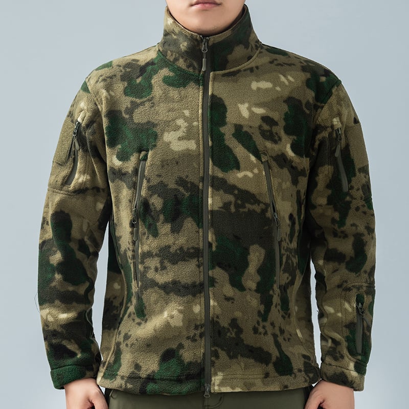 Outdoor Winter Waterproof Wholesale Custom Fleece Jacket Men