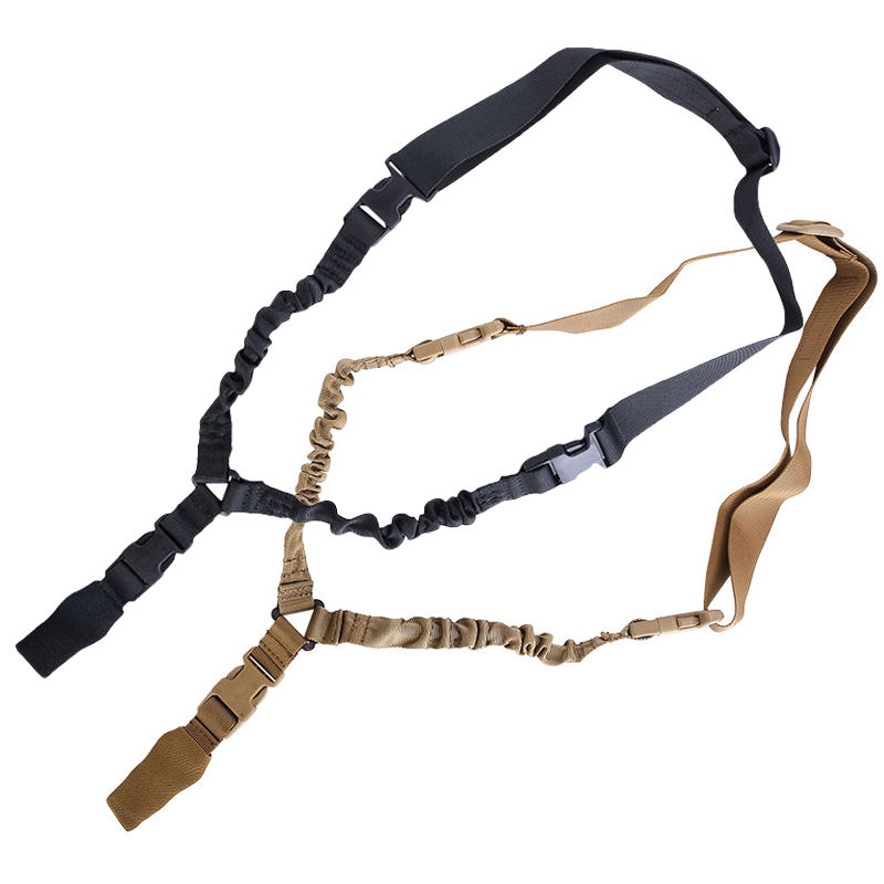 Tactical Gear Shooting Accessories One Point Tactical Bungee Gun Sling With LQE Style