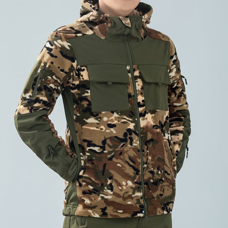 Wholesale Tactical Outdoor Camo Hunting Waterproof Softshell Men's Jackets