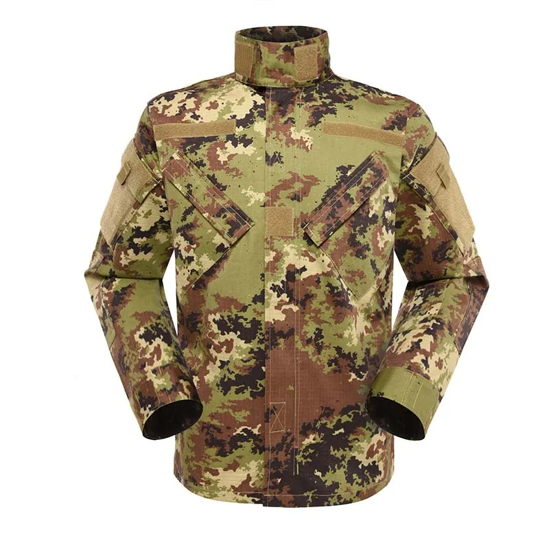 Military Army Combat Uniform ACU Vegetato Camouflage For Italian Soldier